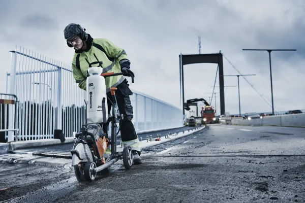 Husqvarna K 770 Saw 14inch Gas Power Cutter in Action